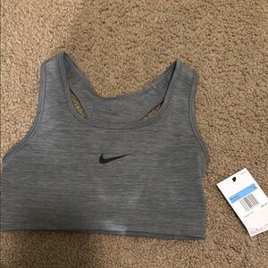 Nike Gray Sports Bra